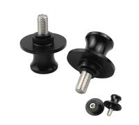2pcs M8 CNC AluminioBrazos Oscilantes Tornillos del Soporte para Suzuki, Universal Motocicleta 8MM CNC Aluminio Diabolos Basculante de Deslizadores Tornillos del Soporte