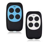 2Pcs Mando Garaje Universal 433Mhz, Mando a Distancia Clonador Puerta Garaje Codigo Fijo, Duplicador de Mandos de Garaje, Control Remoto Inalámbrico Automático para Puerta de Garaje