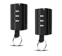 2PCS Mando Puerta Garaje 433.92 MHz, Mandos Puertas Automáticas Clonador Compatible con PUJOL VARIO BLACK, MARS y OCEAN, Mando Garaje Universal 3 Canales Fácil de Programar