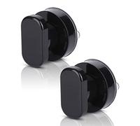 2PCS Mangos de Ventosa, Tirador Ventosa Puerta Cristal, Tirador Adhesivo Mangos de Ventosa Asa del Cajón con Fuerte Ventosa para Baño Refrigerador Vidrio Cajón de Cocina Muebles Portátiles Manillas