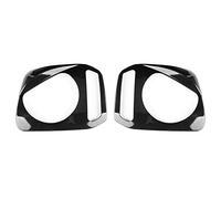 2pcs Marco de Faros Exteriores biseles de la lámpara Frontal de la Cubierta de la lámpara Delantera Ajustado para Jimny 2007-2015