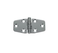 2pcs Marine-Grade 304 Stainless Steel Stamped Hinge, 37x76mm-Heavy-Duty, Corrosion-Resistant Marine Hinge for Exterior Use on Yacht Cabinets and Storage Units
