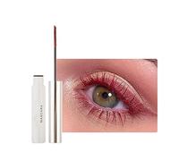 2PCS Máscara De Pestañas Impermeable, Máscara De Pestañas De Fibra De Color Extra Larga Y Voluminosa, De Volumen, Rizar, Alargar Y No Mancha (11# Dark Red)