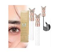 (2PCS)Mascara, Thick Curling Waterproof Sweat-Proof, Lengthening, Non-smudged Long-Lasting Dramatic Mascara