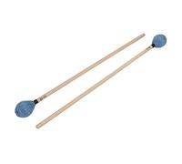 2pcs Mazos de Marimba Dura Mediana, Mazos Mazos Mazos de Hilo Mazimba Mazimba Mallets con Manejo de Arce Fuerte Dureza, Jugada Suave para el Amante de la Percusión (Azul)