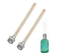 2Pcs Mechas de Lámpara de Aceite, Reemplazo Mecha de Repuesto para Lámparas de Aceite Catalíticas Quemador Difusor Aromaterapia Accesorio de Aromática con Quemador Catalítico Fragancia (Silver13mm)