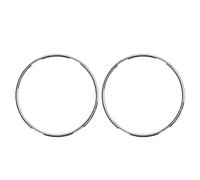 2Pcs Metal Bag Handles, DIY Accessories Fine Workmanship Round Shape High Hardness Handles for Bag Making Luggage Hardware Accessories (White nickel color)