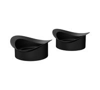 2pcs Microscopio Resistencia Eyewears Oculares Que Garantizan Desgaste Cómodo Durante Estudio Científico Prolongado Para Microscopio Silicona EM5 Escudo Ocular