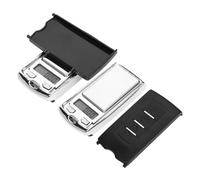 2pcs Mini Balanza Electrónica Portátil De Bolsillo Forma De Llave De Coche Pantalla LCD Digital Control Táctil Pesaje Alimentos Joyería Artículos Pequeños Cocina Hornear Cocinar Sin BateríasNO.3303