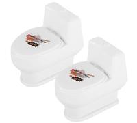 2pcs Mini Mini Praky Toys con 3D Poo Emoticon Funny Shoot The Poop Game for Kids