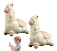 2pcs Mini Pistola de Agua, Lindo escuadrón de Agua de Forma de Alpaca con Cabezal giratoria de 45 °, Juegos de Piscina de plástico para Verano al Aire Libre
