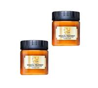 2pcs Molecular Repair Hair Mask Damage Restore Soft Hair Deep Keratin Scalp Treatment Smooth Hair Care Product
