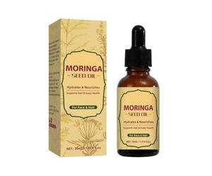 2PCS Moringa Seed Oil Organic Hair Growth - Wild Pure Rosemary Hair Oil for Nourishment