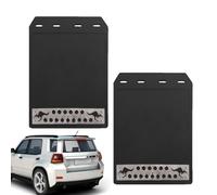 2pcs Mud Rabse para la camioneta - Guardias de salpicaduras universales, cohetes guardabarros de barro resistentes al desgaste | Persianas traseras pesadas, kit de accesorios para automóviles