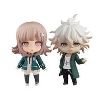 2pcs Nagito Komaeda Figura Nanami Chiaki Figuras Anime Figuras de Acción Accesorios intercambiables PVC Modelo de Escritorio Decoración Adornos Colección para Regalos 10 cm