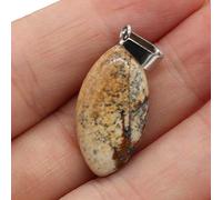 2Pcs Natural Stone Pendants Rose Quartzs Malachite Crystal for DIY Necklace Earrings Jewelry Craft Making 13x28mm-Picture_Stone