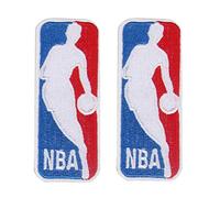 2pcs NBA Craft Parches bordados Logotipo de baloncesto Emblema Apliques deportivos Accesorios Parches de decoración Coser / planchar para bricolaje Jeans Chaqueta Ropa Bolso Zapatos Gorras