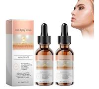 2Pcs New Formula Resveratrol Hyaluronic Acid Serum,Resveratrol Antioxidant Serum,Moisturising Collagen Anti-Wrinkle Essence,Wrinkle Reducing,Face Lifting