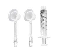 2pcs Nipple Aspirator Corrector Feeding Sucking for Flat Inverted Retraction