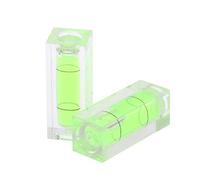 2pcs Nivelador De Jugadores Giratorios para LP Record Spirit Bubble Grado Tonearms Green Clear Liquid Player Stander