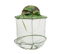 2pcs Outdoor Shawl Cap Silk Satin Bucket Mesh Hat para Apicultores