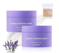 2Pcs Overnight Toning Whip,Overnight Toning Body Firming Cream,Body Firming Whip That Works While You Sleep,Anti-Wrinkle Skin Tightening Gel,Improve Skin Sagging and Fine Lines,for All skin Types
