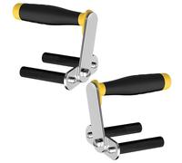 2PCS Panel Carrier Gripper Allzweck-Trockenbauheber Ergonomische Platte Glasträger Handträger Handträger Board Lifter für Sperrholz Trockenbau Spanplatte Dicke Glasplatten Blech Waren …