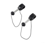 2pcs Para Kayak Paddle Lock Anclaje Remo Soporte para Barcos Inflables, Plástico y Metal