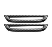 2Pcs para MG 4 para MG4 EV Electric 2022 2023 2023 2024 Tapa de Salida del Pilar Delantero Tapa de ventilación de Aire Pegatina Marco de molduras Accesorios Interiores