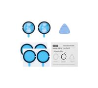 2pcs PC Adhesive Lens Protector for Insta360 One X2, Anti-scratch Sticky Camera Lens Guard