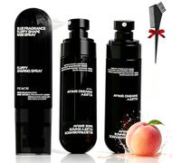 2Pcs Peach-Scented Volumizing & Setting Spray,Effortless Natural Lift | Natural Peach Scent, Volume and Shape; Includes Comb, bouncy hair and long-lasting hold,