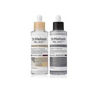 2pcs Peel Shot Glow Exfoliant Rice Ampoule by Dr. Melaxin - White & Black Rice for Radiant Skin