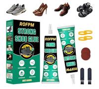 2PCS Pegamento Para Zapatos Extrafuerte, Impermeable, Pegamento Calzado Transparente, Pegamento Suela Zapatos Profesional, Reparar Zapatos Deportivos, Zapatos de Cuero, Botas, Sandalias, 30ml*2