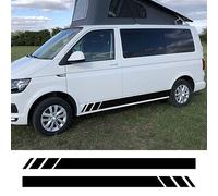 2PCS Pegatinas Laterales de la Puerta del Coche, para VW Transporter T4 T5 T6 Caravelle Multivan Camper Van Vinyl Decals Accesorios
