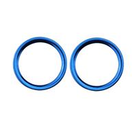 2Pcs Pegatinas para la Tapa de Salida de Aire Acondicionado de Coche Accesorios de Acero Inoxidable para Nissan Kicks 2016-2021