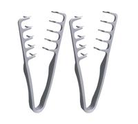 2PCS Peine Texturizador Puas Anchas, 18,5x7cm ABS Peines De Peluqueria Profesional, Satisface Diversas Necesidades, Como Cubrir La Línea Del Cabello, Dar Textura Y Volumen A Las Raíces