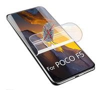 2pcs Película hidrogel mate Prevención de huellas dactilares para Xiaomi Poco F5 Pro 5G 6.67" Protector de pantalla tpu flexible y de alta sensibilidad a prueba de deslumbramiento explosiones