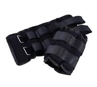 2Pcs Pesas Para Tobillos Y Muñecas Ajustables, 0,5KG-10KG Tobilleras Y Muñequeras Con Peso Lastradas, Para Correr, Gimnasio, Footing. Correas Ajustables, Transpirable (Negro, 1KG (0.5KG/Cada))