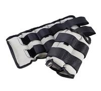 2Pcs Pesas Para Tobillos Y Muñecas Ajustables, 0,5KG-10KG Tobilleras Y Muñequeras Con Peso Lastradas, Para Correr, Gimnasio, Footing. Correas Ajustables, Transpirable (Gris, 4KG (2KG/Cada))