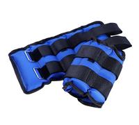 2Pcs Pesas Para Tobillos Y Muñecas Ajustables, 0,5KG-10KG Tobilleras Y Muñequeras Con Peso Lastradas, Para Correr, Gimnasio, Footing. Correas Ajustables, Transpirable (Azul, 1KG (0.5KG/Cada))