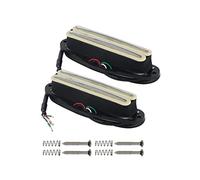 2pcs Pickups De Guitarra Cerámica Rails Hot Humbucker Pickups Cream Para La Guitarra Eléctrica Elgitarrhämtning