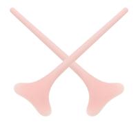 2Pcs Plantilla Para Delineador Ojos Aplicador Rímel Portátil