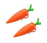 2pcs Pluma de grabación de Audio en Forma de Zanahoria con función de Lectura y Escritura, 60 Segundos de Memoria de Voz, Regalo Original y Educativo para niños y Estudiantes, con Tinta Recargable