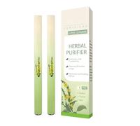 2PCS Pluma Difusora De Hierbas Con Extracto De Verbascos, 4ml, Inhaladores Manuales, Difusor En Forma De Pluma, Para Las Necesidades De Protección Personal Cuando La Calidad Del Aire Fluctúa