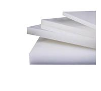 2pcs Polypropylene Sheets, 6-10mm Thick, Durable PP Plastic for DIY and Industrial Use(100x150x10mm)