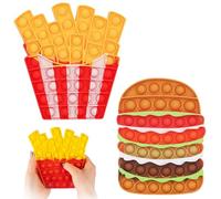 2PCS Pop Fidget It Toy | Poppit Poppet Bubble Fillet Toys Relajante Antiestrés | Juguete Antiestrés para niños y Adultos