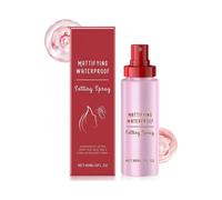 (2PCS)Powder Melting Glass Setting Spray, Makeup Setting Spray Mattifying Waterproof, Keep Your Make-Up Fresh and Bright, Suitable for All Skin Types