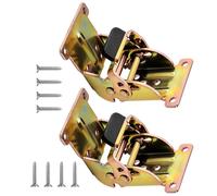 2pcs Prácticos Soportes de Mesa Plegable Bisagras Con Mecanismo de Bloqueo Accesorios Portátiles Para Proyectos de Muebles Suministros Bisagras Ambientales Industriales