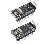2PCS Pro Micro 328P 5V 16MHz con Arranque, microcontrolador de Placa de Desarrollo Micro IDE Micro USB Pro, microcontrolador de módulo de Placa de Desarrollo Micro USB para Arduino