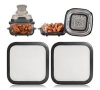 2Pcs Protección contra Salpicaduras para Freidora de Aire Caliente para Ninja CRISPi FN101, Pantalla Anti Salpicaduras Magnética y Resistente al Calor, Accesorio Freidora de Aire Reutilizable